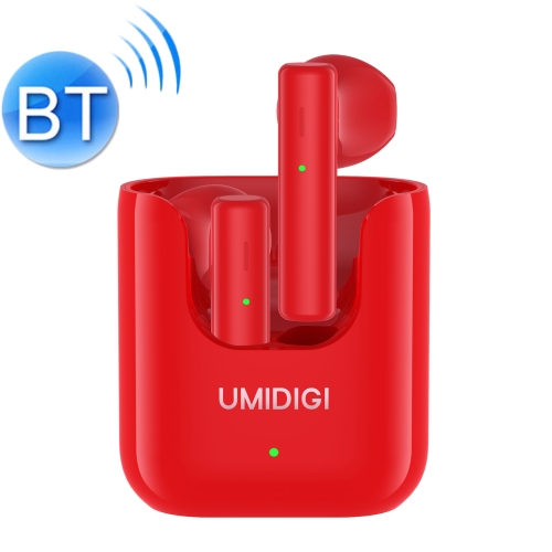 

[HK Warehouse] UMIDIGI AirBuds U IPX5 Waterproof ENC Noise Reduction Bluetooth Earphone with Charging Box, Support Touch & Voice Assistant & Call & APP Control(Red)