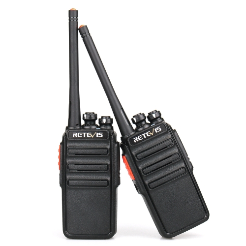 

1 Pair RETEVIS H777S US Frequency 462.5500-462.7250MHz 16CHS FRS License-Free Two Way Radio Handheld Walkie Talkie, US Plug(Black)