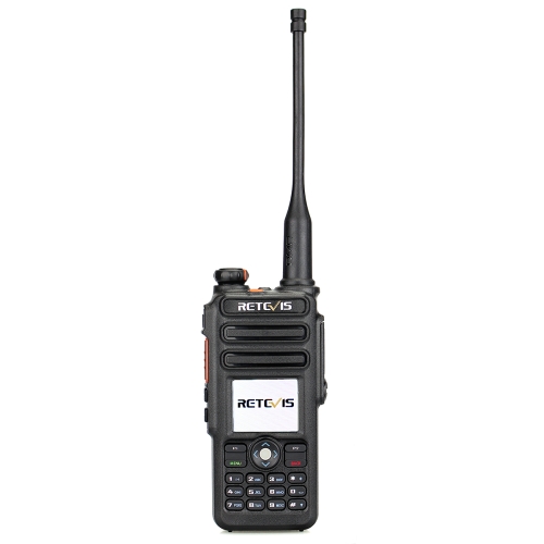 

RETEVIS RT82 136-174&400-480MHz 3000CHS Dual Band DMR Digital Waterproof Two Way Radio Handheld Walkie Talkie, EU Plug(Black)