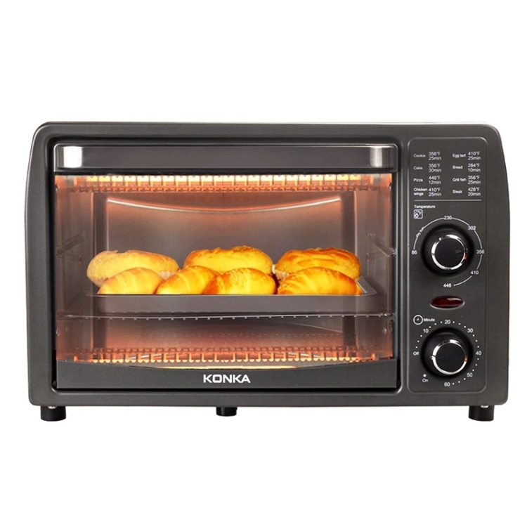 

KONKA KAO-13T1(WA) Portable Kitchen Food Cooking Machine Electric Oven, Capacity : 13L, Plug Type:US Plug