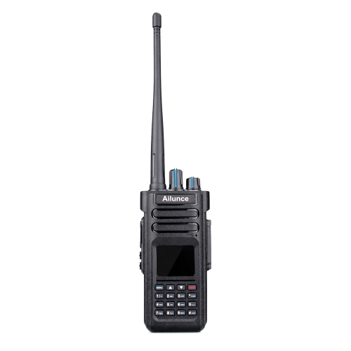 

RETEVIS HD1 136-174&400-480MHz&76-107.95MHz 3000CHS Dual Band DMR Digital Waterproof Two Way Radio Handheld Walkie Talkie, US Plug(Black)