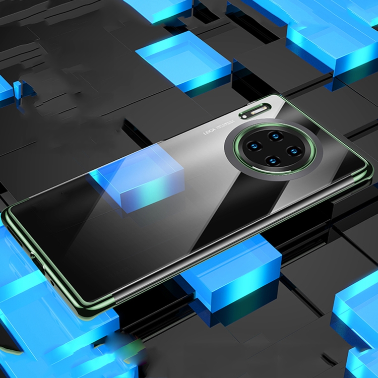 

For Huawei Mate 30 Pro USAMS US-BH561 Kingdom Series Ultra-thin TPU Plating Protective Case(Green)