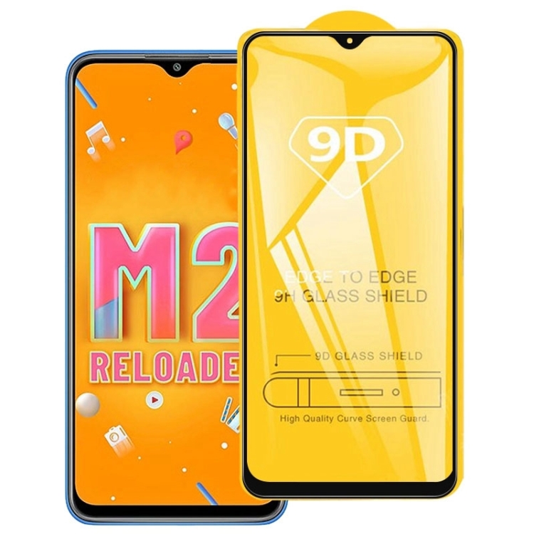 

For Xiaomi Poco M2 Reloaded 9D Full Glue Full Screen Tempered Glass Film