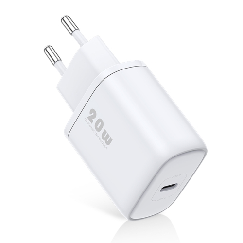 

KUULAA KL-CD28 20W PD Fast Charging Travel Charger Power Adapter, EU Plug(White)
