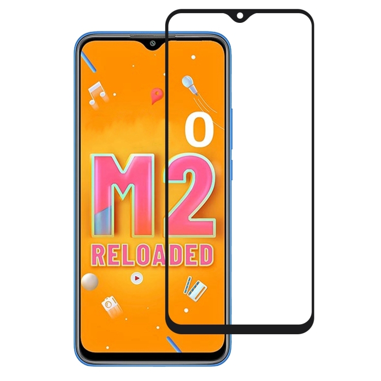

For Xiaomi Poco M2 Reloaded Full Glue Full Screen Tempered Glass Film