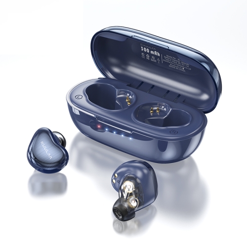 

KUULAA KL-YP07 Bluetooth 5.0 TWS In-ear Stereo Wireless Bluetooth Earphone(Dark Blue)