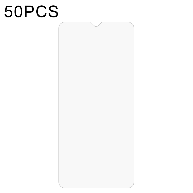 

For Cubot Hafury K30 50 PCS 0.26mm 9H 2.5D Tempered Glass Film