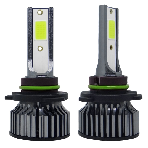 

P1 9006 1 Pair 9V-36V / 36W / 6000LM IP68 Green Lime Light Waterproof Car LED Headlight