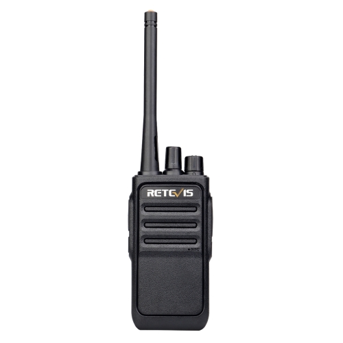 

1 Pair RETEVIS RT17 2W 16CHS FRS Two Way Radio Handheld Walkie Talkie, US Plug(Black)