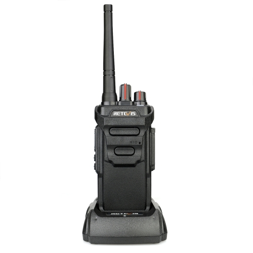 

RETEVIS RT48 2W 16CHS Waterproof FRS Handheld Walkie Talkie, US Plug(Black)