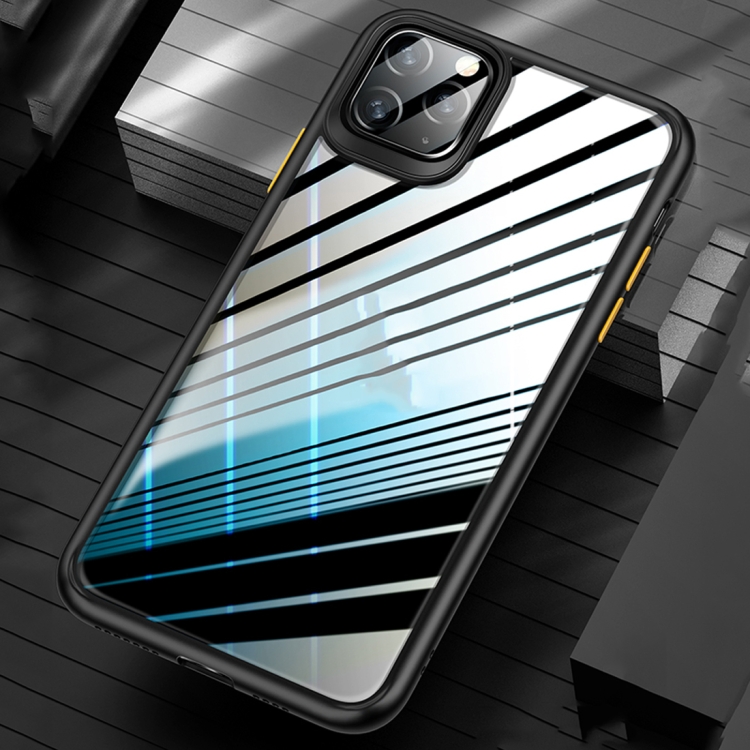 

For iPhone 11 Pro Max USAMS US-BH518 Janz Series Scratchproof PC + TPU Protective Case(Black)