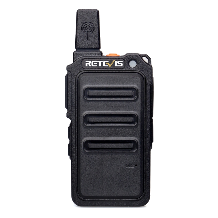 

1 Pair RETEVIS RT19 PMR446 16CHS Two Way Radio Handheld Walkie Talkie, EU Plug(Black)