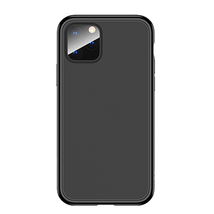 

For iPhone 11 USAMS US-BH526 Walza Series Ultra-thin Shockproof PC + TPU Protective Case(Black)