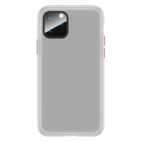 

For iPhone 11 Pro Max USAMS US-BH527 Walza Series Ultra-thin Shockproof PC + TPU Protective Case(White)