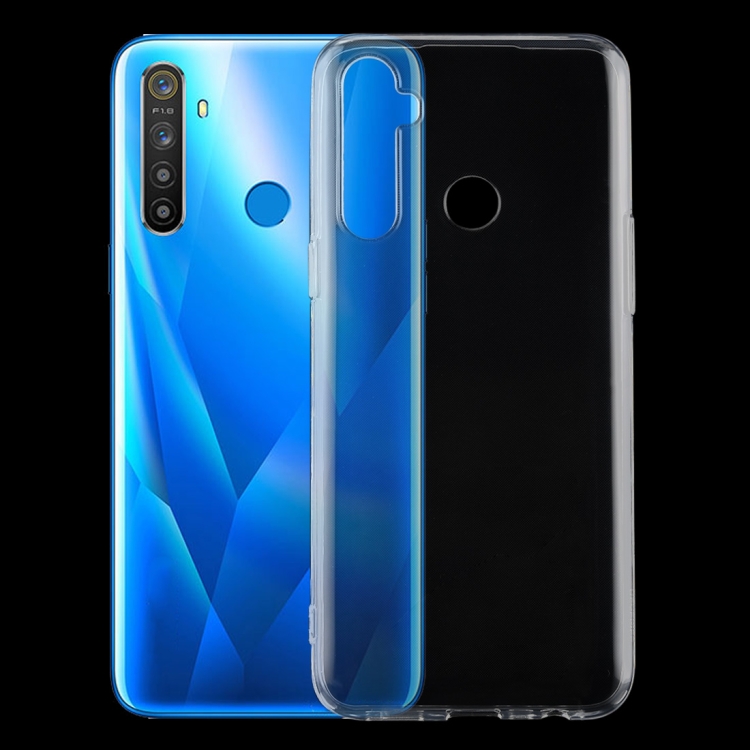 

For OPPO Realme 5 0.75mm Ultra Thin Transparent TPU Case