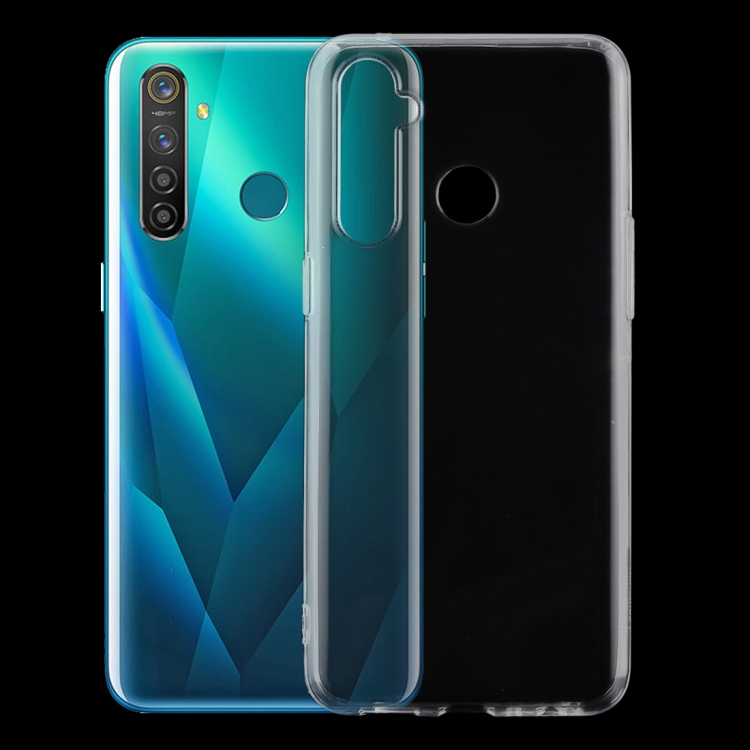 

For OPPO Realme 5 Pro 0.75mm Ultra Thin Transparent TPU Case