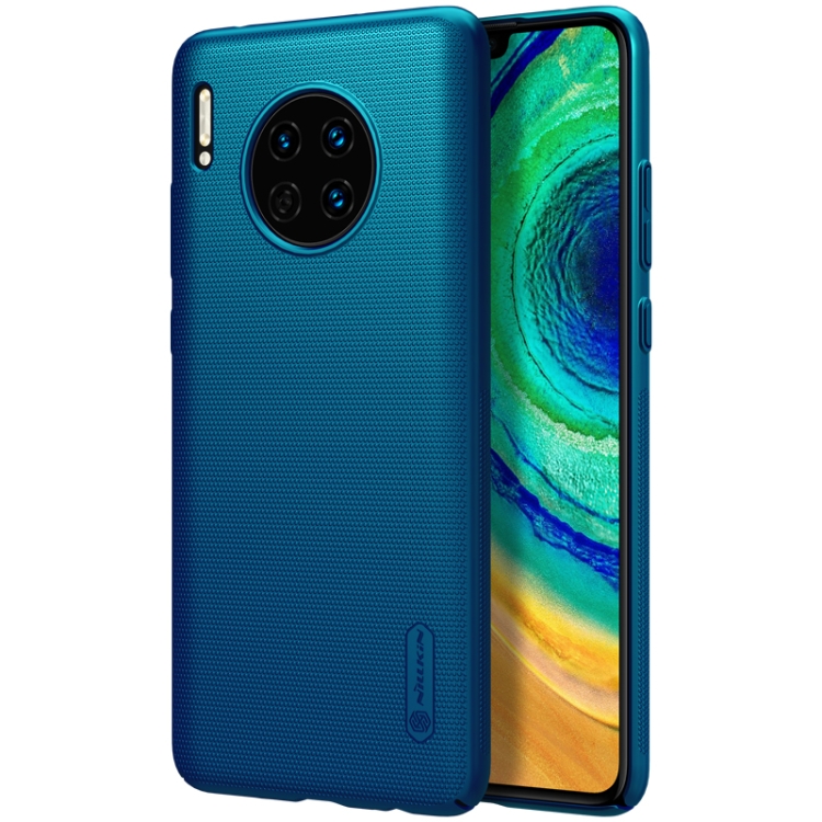 

For Huawei Mate 30 NILLKIN Frosted Concave-convex Texture PC Case(Blue)