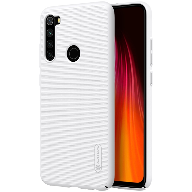 

For Xiaomi Redmi Note 8 NILLKIN Frosted Concave-convex Texture PC Case(White)