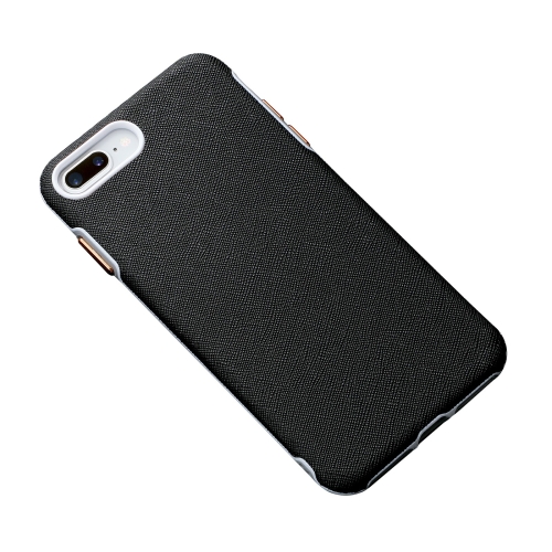 

Business Cross Texture PC Protective Case For iPhone 8 Plus & 7 Plus(Black)