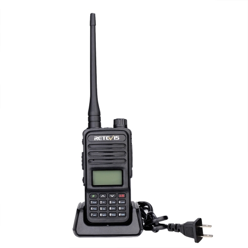 

RETEVIS RT85 US Frequency 136.000-174.000MHz+400.000-470.000MHz 200CHS Dual Band Digital Two Way Radio Handheld Walkie Talkie(Black)