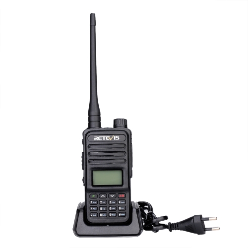 

RETEVIS RT85 EU Frequency 136.000-174.000MHz+400.000-470.000MHz 200CHS Dual Band Digital Two Way Radio Handheld Walkie Talkie(Black)