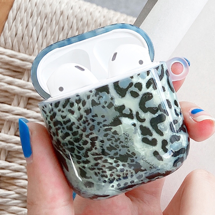 

Leopard Texture Earphone Protective Case For AirPods 1 / 2