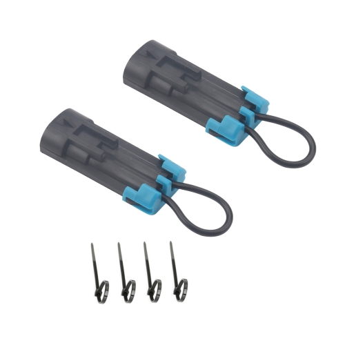 

A6202 2 PCS ATV Seat Belt Harness Bypass Plug with Cable Tie for Polaris