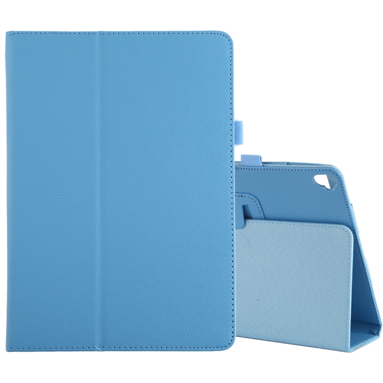 

For iPad 10.2 / 10.5 Litchi Texture Horizontal Flip Leather Case with Holder(Blue Sky)