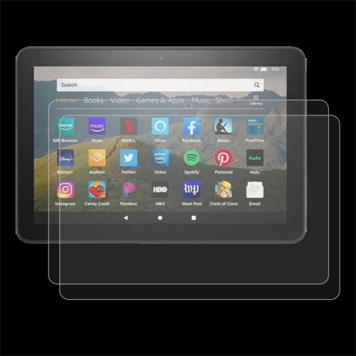 

For Amazon Fire HD 10 Plus (2021) 2 PCS 9H 2.5D Explosion-proof Tempered Glass Film