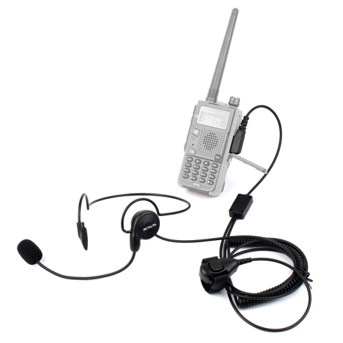 

RETEVIS K-C2F 2 Pin PTT Finger Back-hanging Earphone Microphone for H-777/RT-5R/ 888s/UV5R