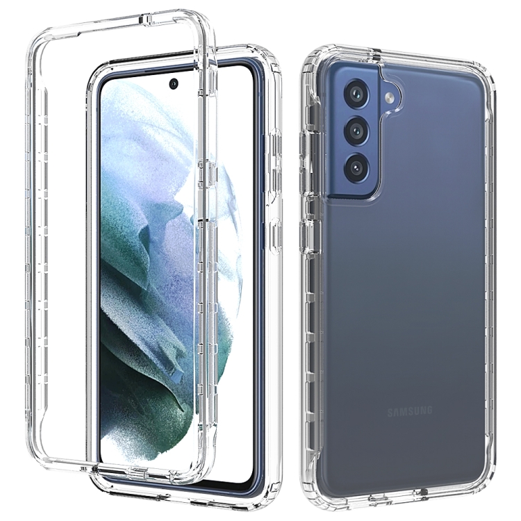 

For Samsung Galaxy S21 FE Shockproof Highly Transparent PC+TPU Protective Case