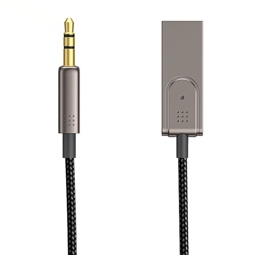 

WIWU YP04 Car AUX Wireless Bluetooth Spring Audio Cable(Black)