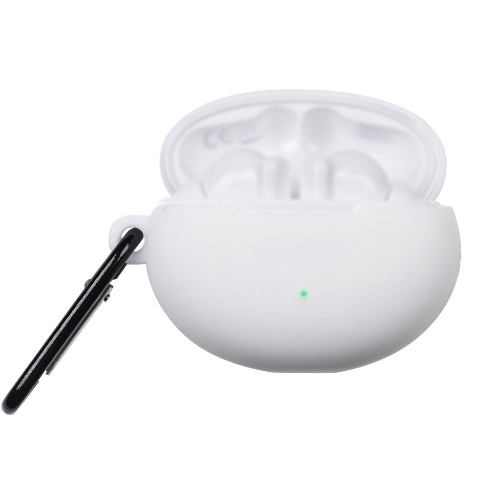 

For Huawei FreeBuds 4i Liquid Silicone Earphone Protective Case(White)