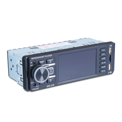 

P4020 3.8 inch Universal Car Radio Receiver MP5 Player, Support FM & Bluetooth & TF Card with Remote Control