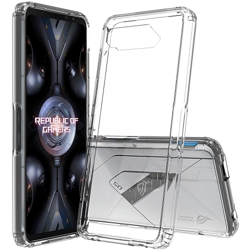 

For Asus ROG Phone 5 Shockproof Scratchproof TPU + Acrylic Protective Case(Transparent)