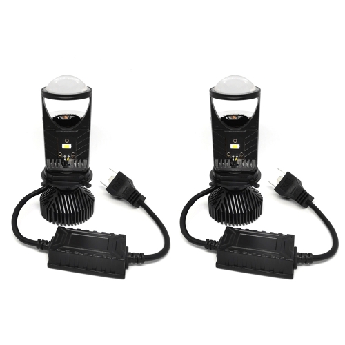 

2 PCS T9 H4 6500K / DC9-32V / 8000LM Car LED Headlight(Black)