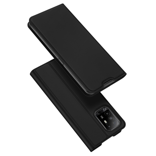 

For OPPO Reno5 Z DUX DUCIS Skin Pro Series Horizontal Flip PU + TPU Leather Case with Holder & Card Slots(Black)