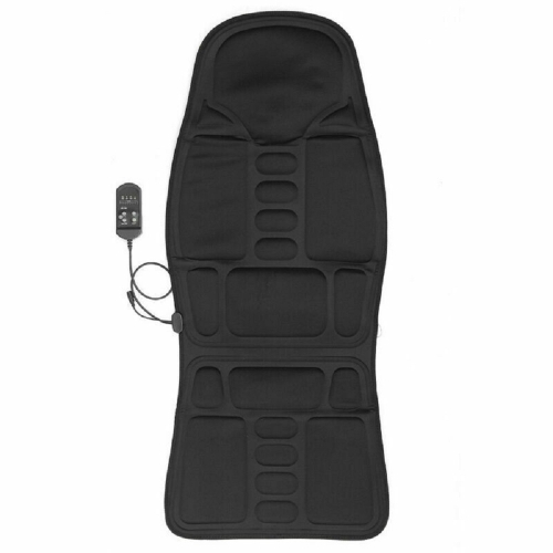 

7 Massage Heads 8 Modes Car / Household Multifunctional Whole Body Cervical Massage Seat Cushion, Plug Type:EU Plug(Black)