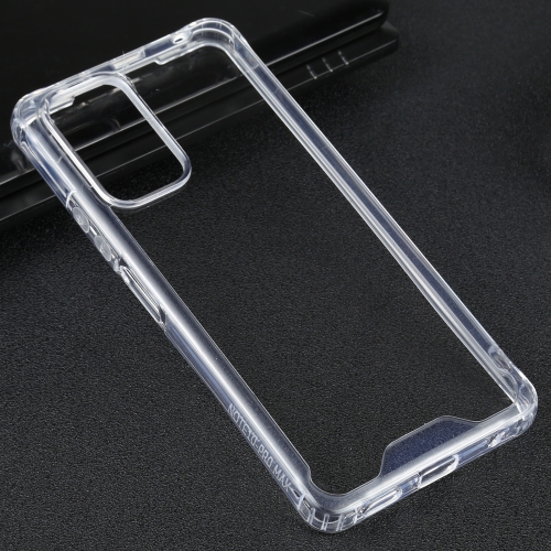 

For Xiaomi Redmi Note 10 Pro Four-corner Shockproof Transparent TPU + PC Protective Case