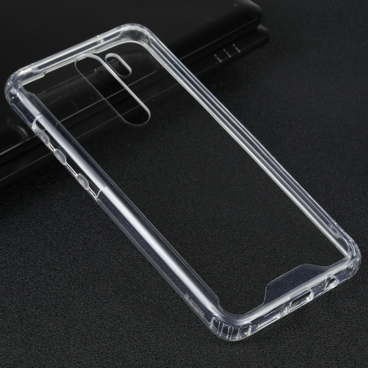 

For Xiaomi Redmi Note 8 Pro Four-corner Shockproof Transparent TPU + PC Protective Case