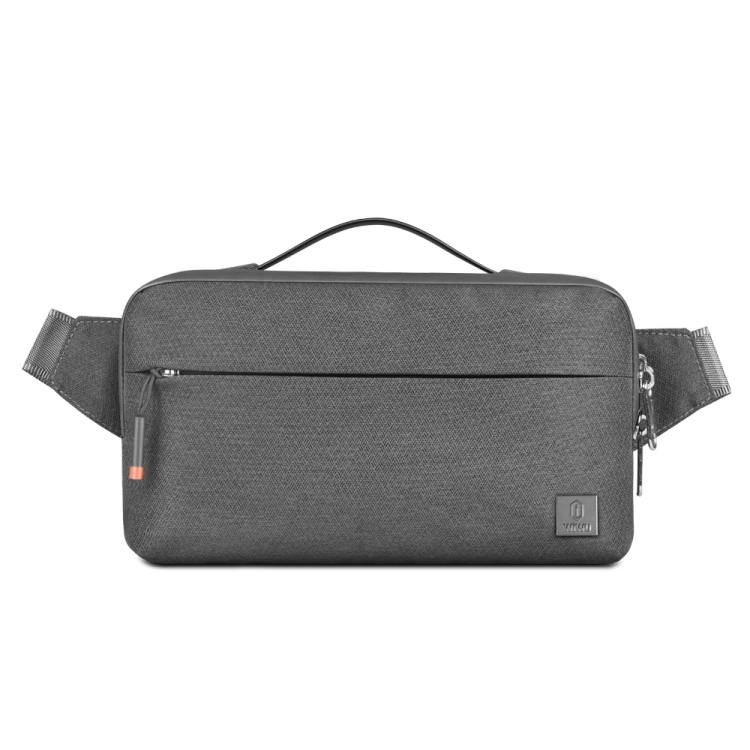

WIWU Outdoor Water Resistance Zipper Alpha Crossbody Bag(Gray)