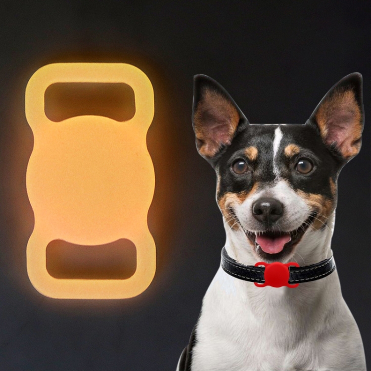 

Shockproof Anti-scratch Silicone Case Protective Cover, Style: Animal For AirTag(Luminous Pink)