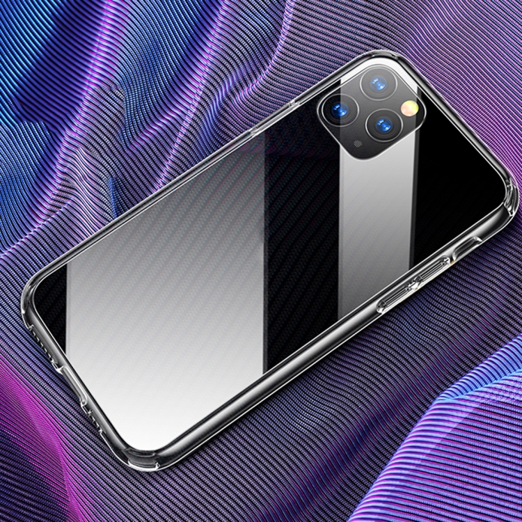

For iPhone 11 Pro Max USAMS US-BH524 Clear Series Shockproof Transparent TPU Protective Case