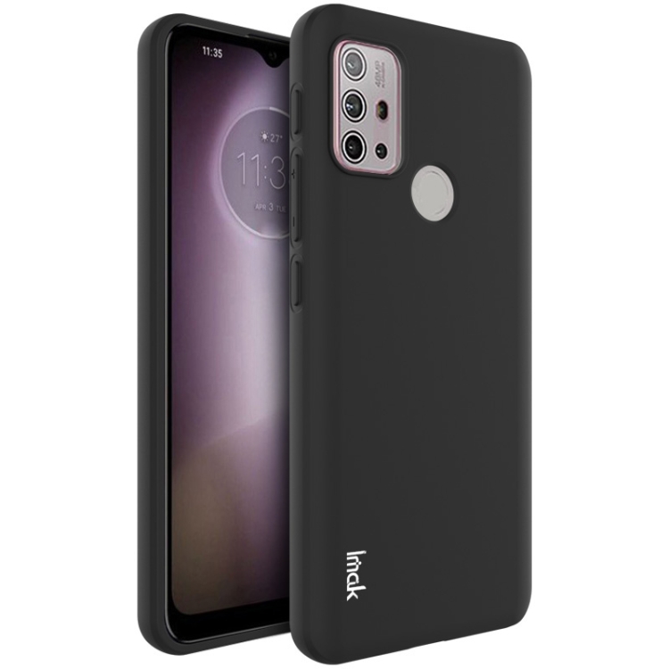 

For Motorola Moto G10 / G30 / G10 Power IMAK UC-3 Series Shockproof Frosted TPU Protective Case(Black)