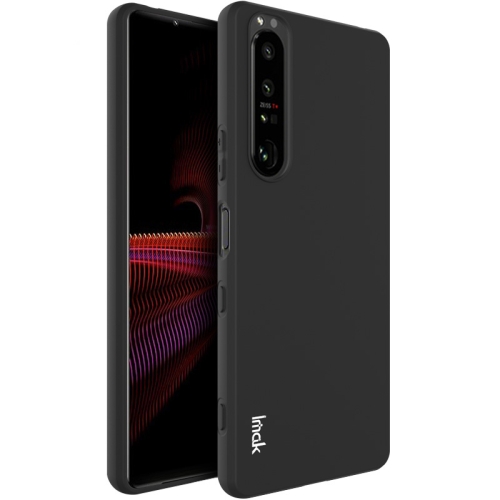 

For Sony Xperia 1 III IMAK UC-3 Series Shockproof Frosted TPU Protective Case(Black)