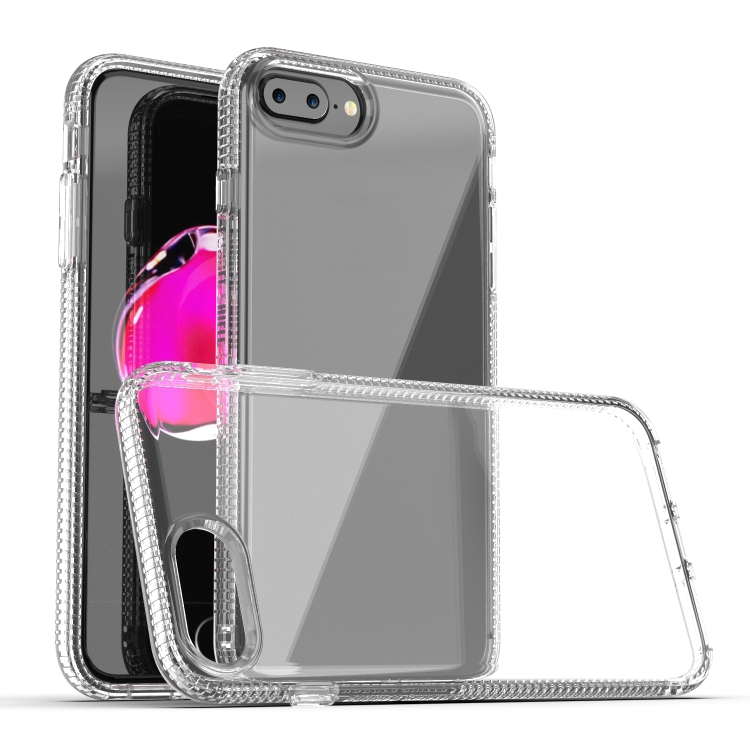 

Shockproof Transparent TPU Airbag Protective Case For iPhone 8 Plus / 7 Plus