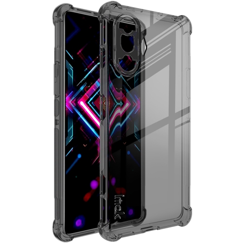 

For Xiaomi Redmi K40 IMAK All-inclusive Shockproof Airbag TPU Case with Screen Protector(Transparent Black)