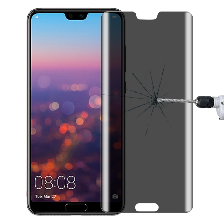 

For Huawei P20 9H Surface Hardness 180 Degree Privacy Anti Glare Screen Protector