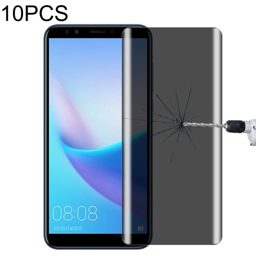 

For Huawei Honor 8S 10 PCS 9H Surface Hardness 180 Degree Privacy Anti Glare Screen Protector