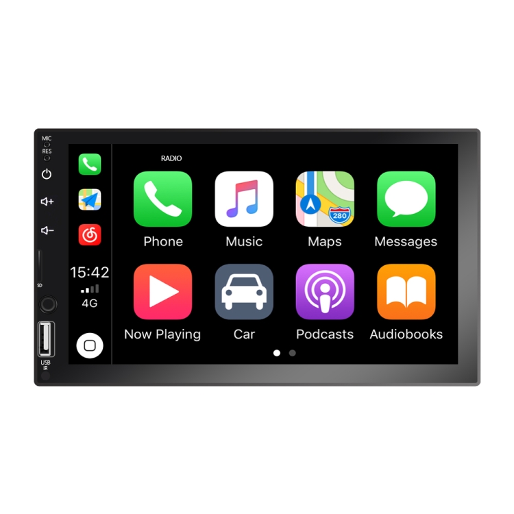 

Q3161 7 inch Car MP5 Player Support FM / TF / Bluetooth with Remote Controler